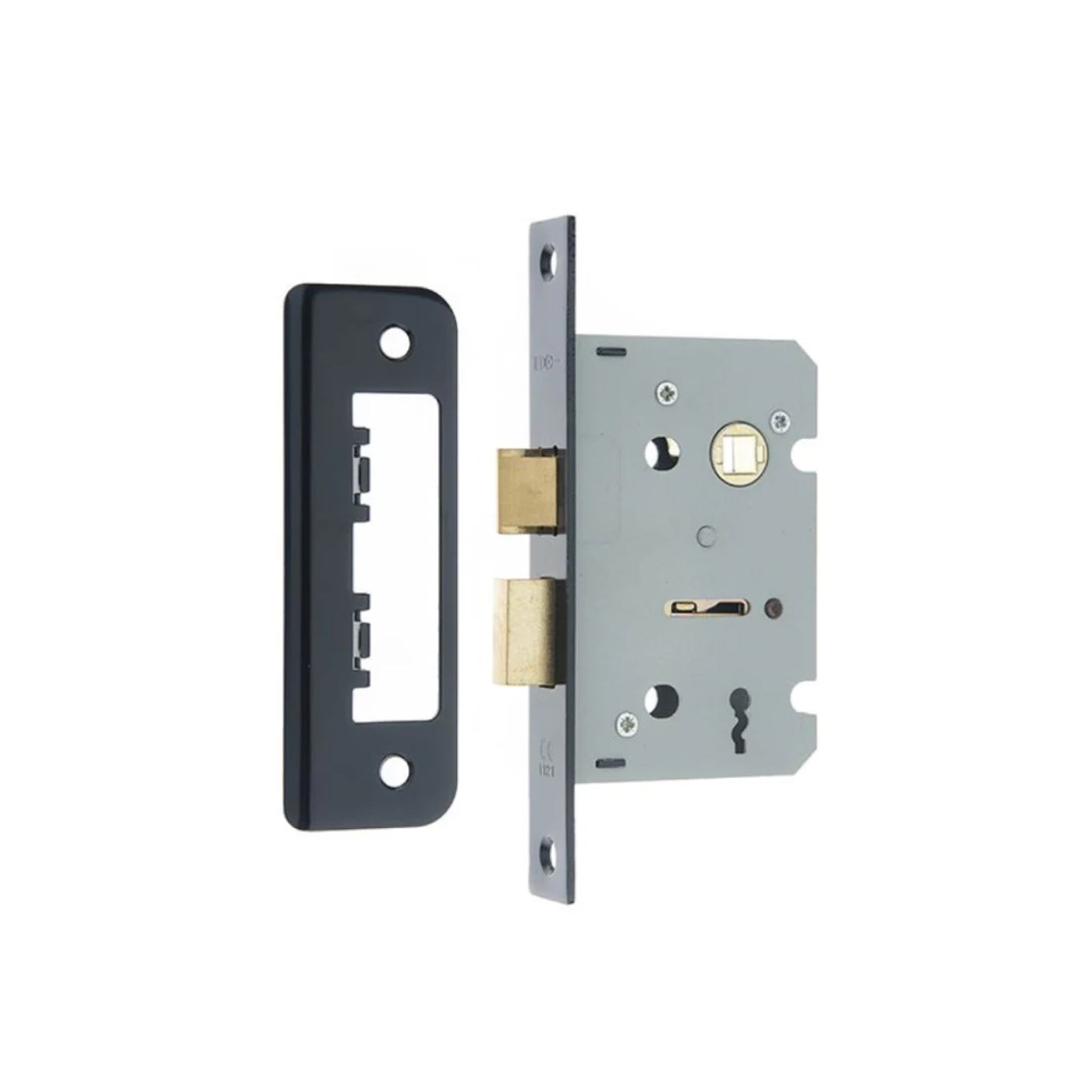 Black 3 Lever Lock mechanism on a white background