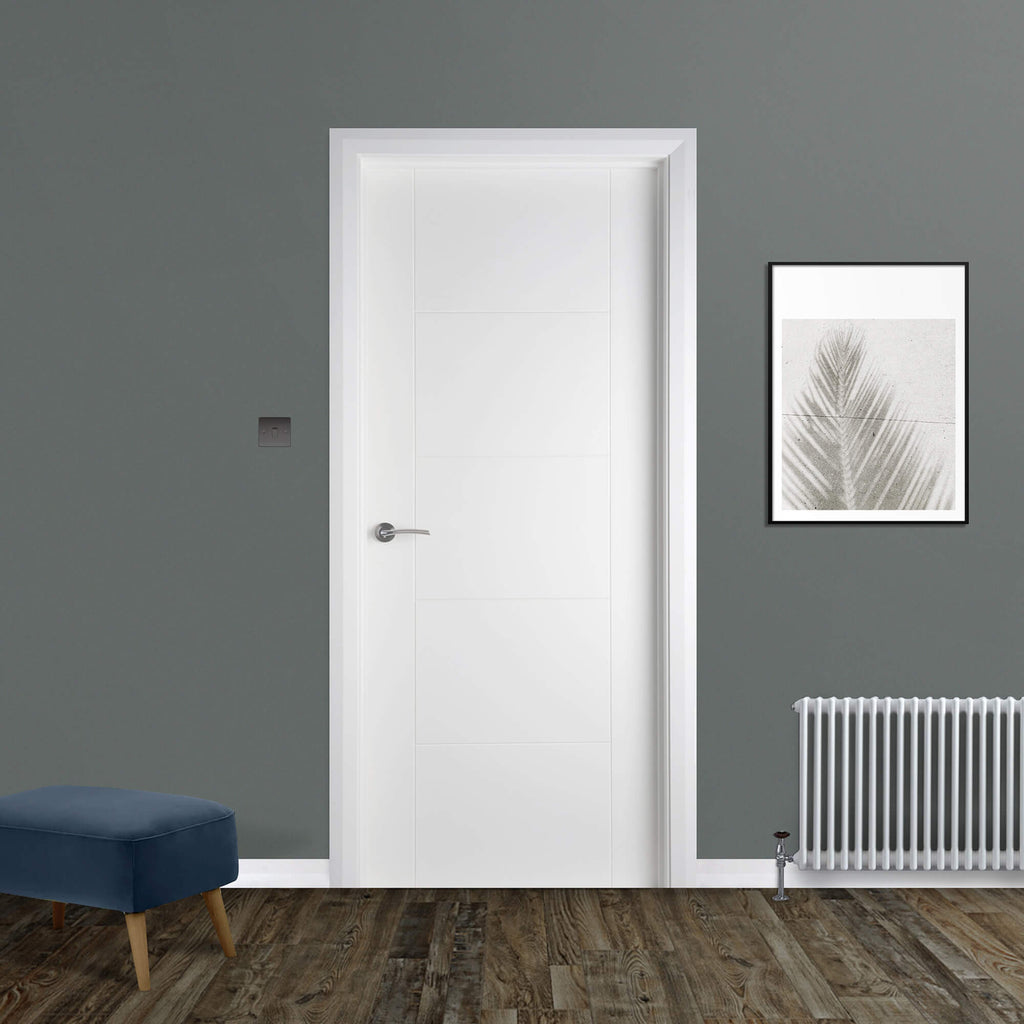 An Iseo Primer Plus Internal Door in a home interior setting. 