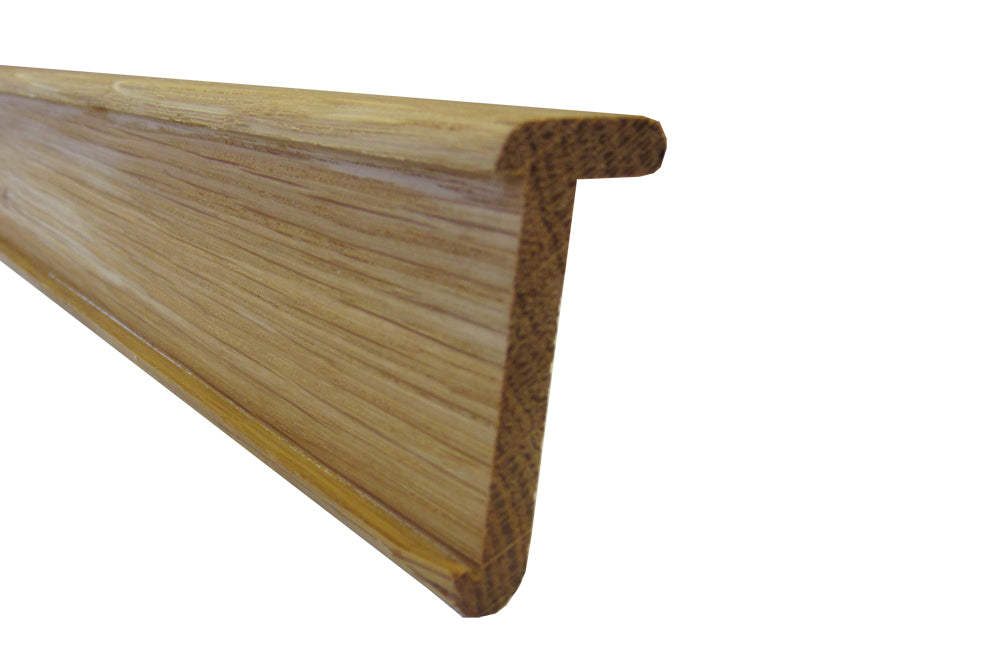 Solid White Oak Double Door J-Strip