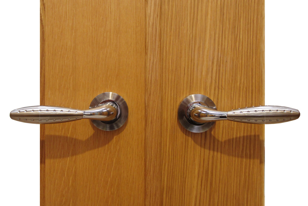 Solid White Oak Double Door J-Strip