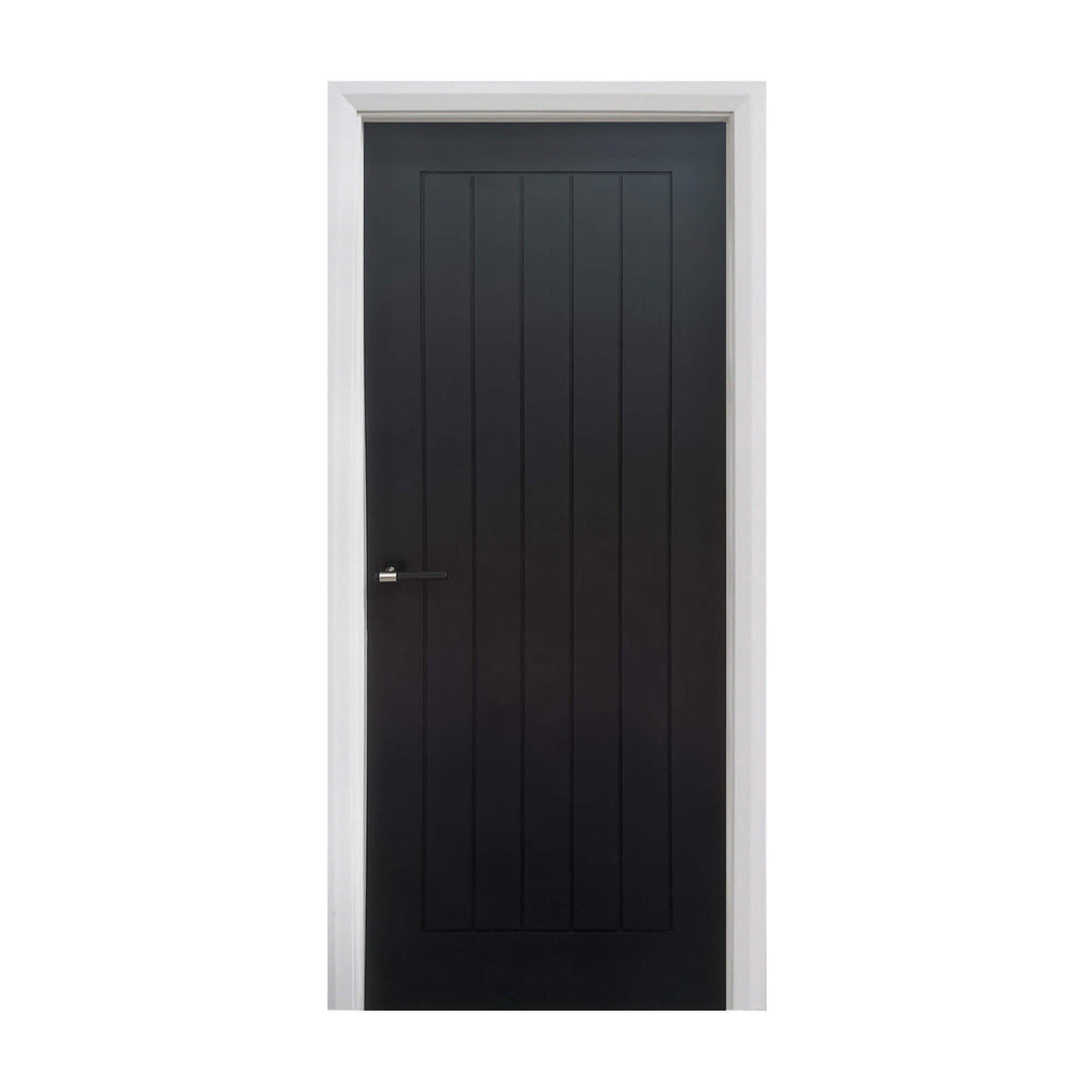 A Mexicano Black Primer Plus 35mm Internal Door on a white background