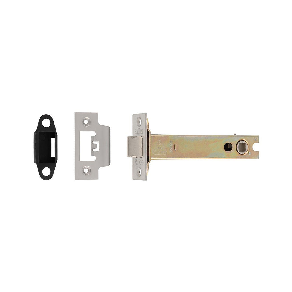5" (127mm) Heavy Duty Double Sprung Door Latch components on a white background