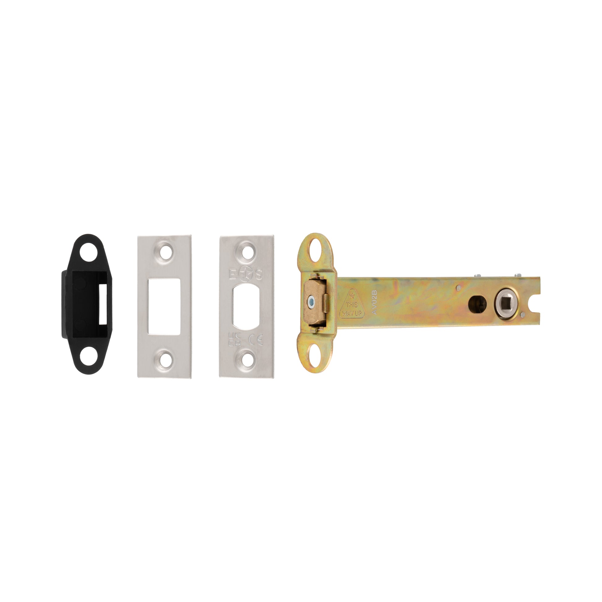 5" (127mm) WC Bathroom Deadbolt Lock