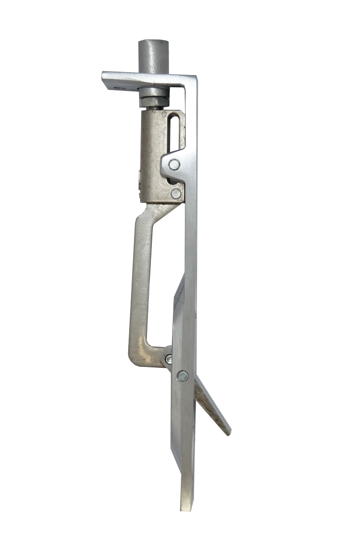 Satin Chrome 6" Flush Bolt