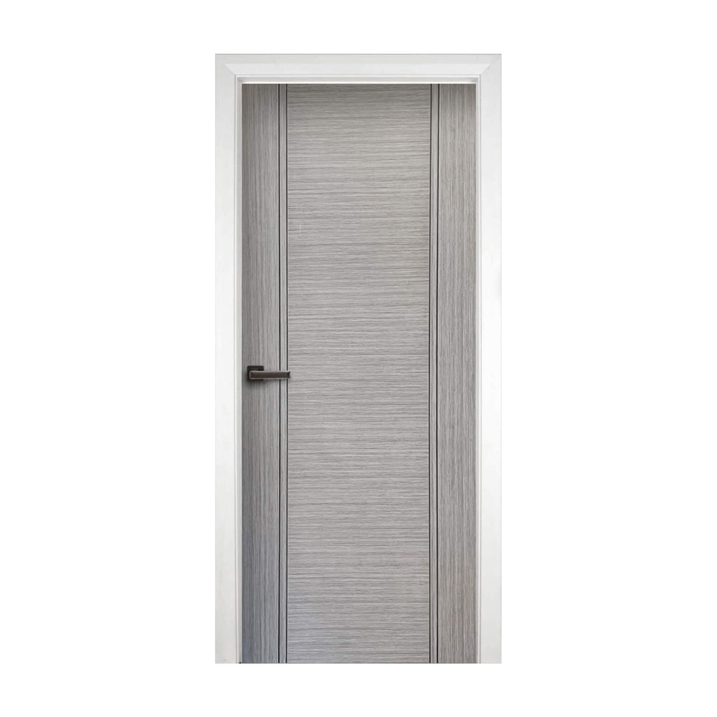 A Seattle Urban Grey 35mm Internal Laminate Door on a white background