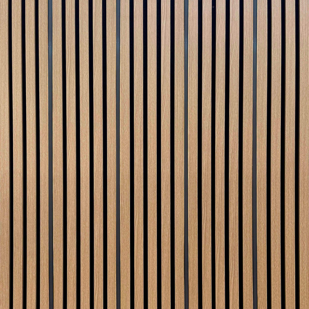 Warm White LED Strip light kit for acoustic Slatwall panels with lights not lit