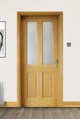 Oxford Pre-Glazed White Oak Door (40mm)