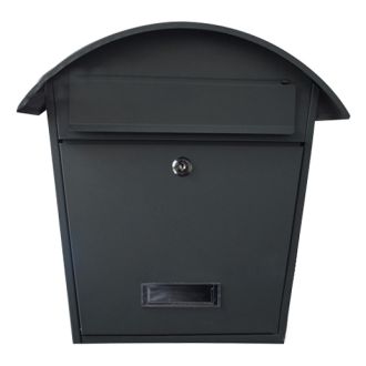 Cottage mailbox black