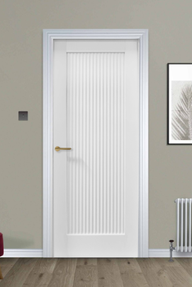 White Reeded White Primed (35mm)