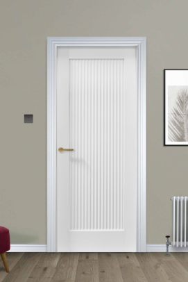 White Reeded White Primed (35mm)